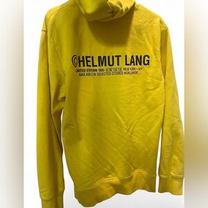 ❌SOLD❌Yellow Limited New York Taxi Helmut Lang hoodie
